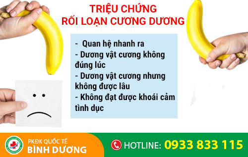 Những triệu chứng "tố cáo" nam giới bị rối loạn cương dương
