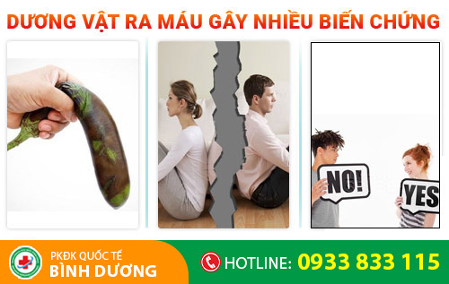Tác hại nguy hiểm khi dương vật bị chảy máu
