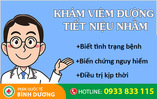 Khám viêm đường tiết niệu tại Bình Dương
