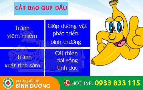 Nhiều lợi ích khi cắt bao quy đầu sớm
