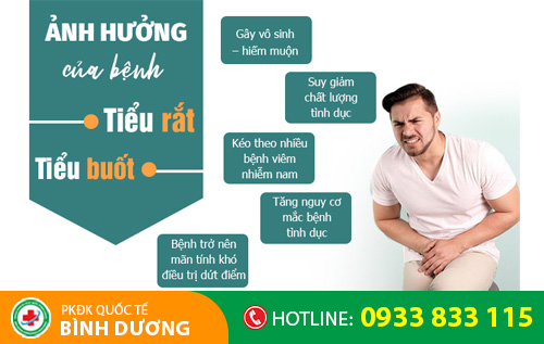 Tiểu buốt là dấu hiệu nhiều bệnh nguy hiểm