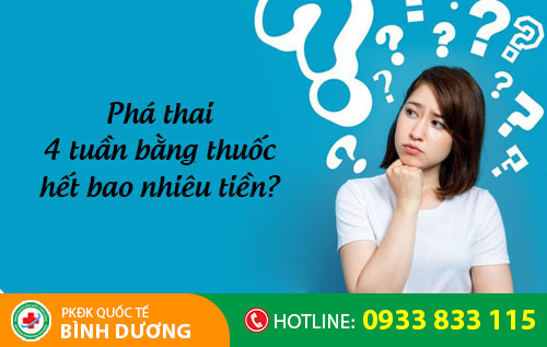 Phá thai 4 tuần