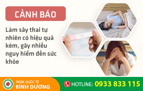 Tác hại sảy thai tự nhiên