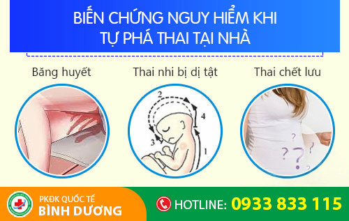 Biến chứng nguy hiểm khi tự phá thai tại nhà