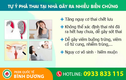 Tự ý phá thai tại nhà gây ra nhiều biến chứng nguy hiểm