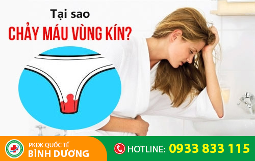 Một số nguyên nhân gây chảy máu vùng kín