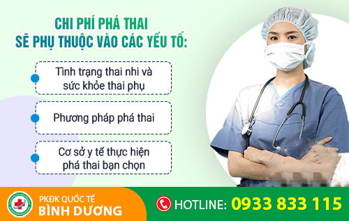 Chi phí phá thai 1 tháng, 2 tháng, 3 tháng