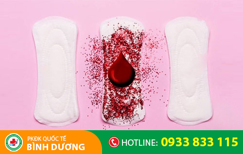Hình ảnh máu kinh vón cục