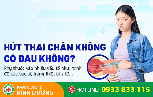 Hút thai có đau không phụ thuộc vào nhiều yếu tố