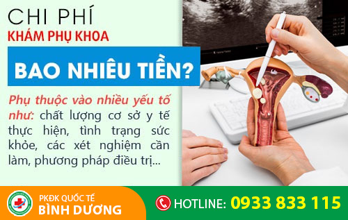 Khám phụ khoa bao nhiêu tiền