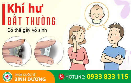 Khí hư bất thường - có thể gây ra vô sinh, hiếm muộn