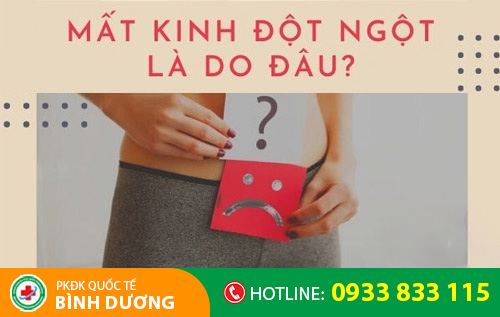 Mất kinh đột ngột