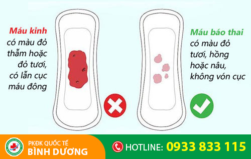 máu báo thai