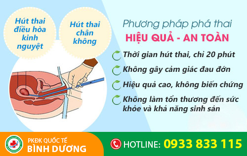 Phá thai 2 tháng bằng phương pháp hút chân không