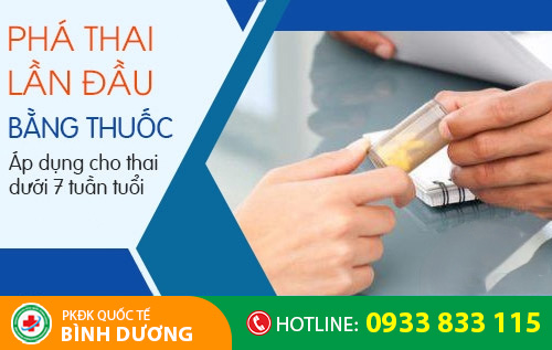 Phá thai lần đầu bằng thuốc