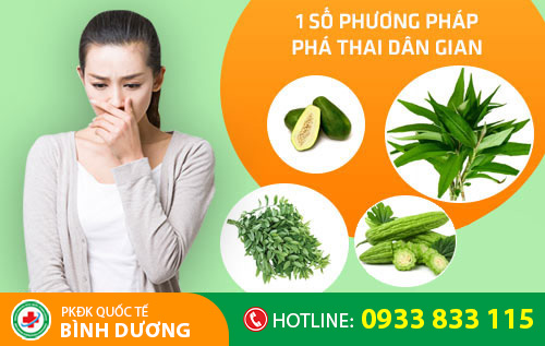 Phương pháp phá thai dân gian