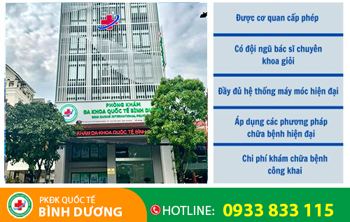 Phòng Khám Đa Khoa Quốc Tế Bình Dương - Địa chỉ điều trị sùi mào gà hiệu quả